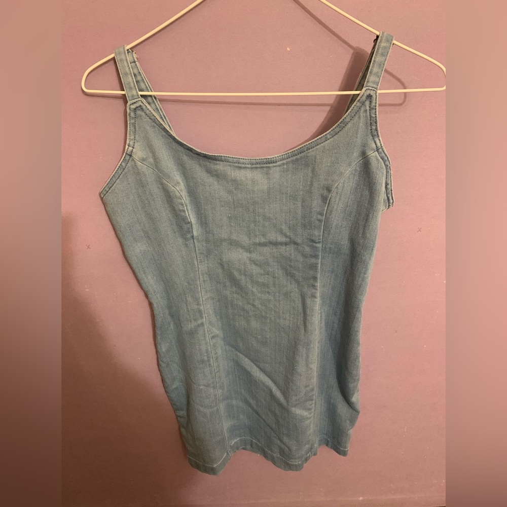 Womens’ short, jean dress